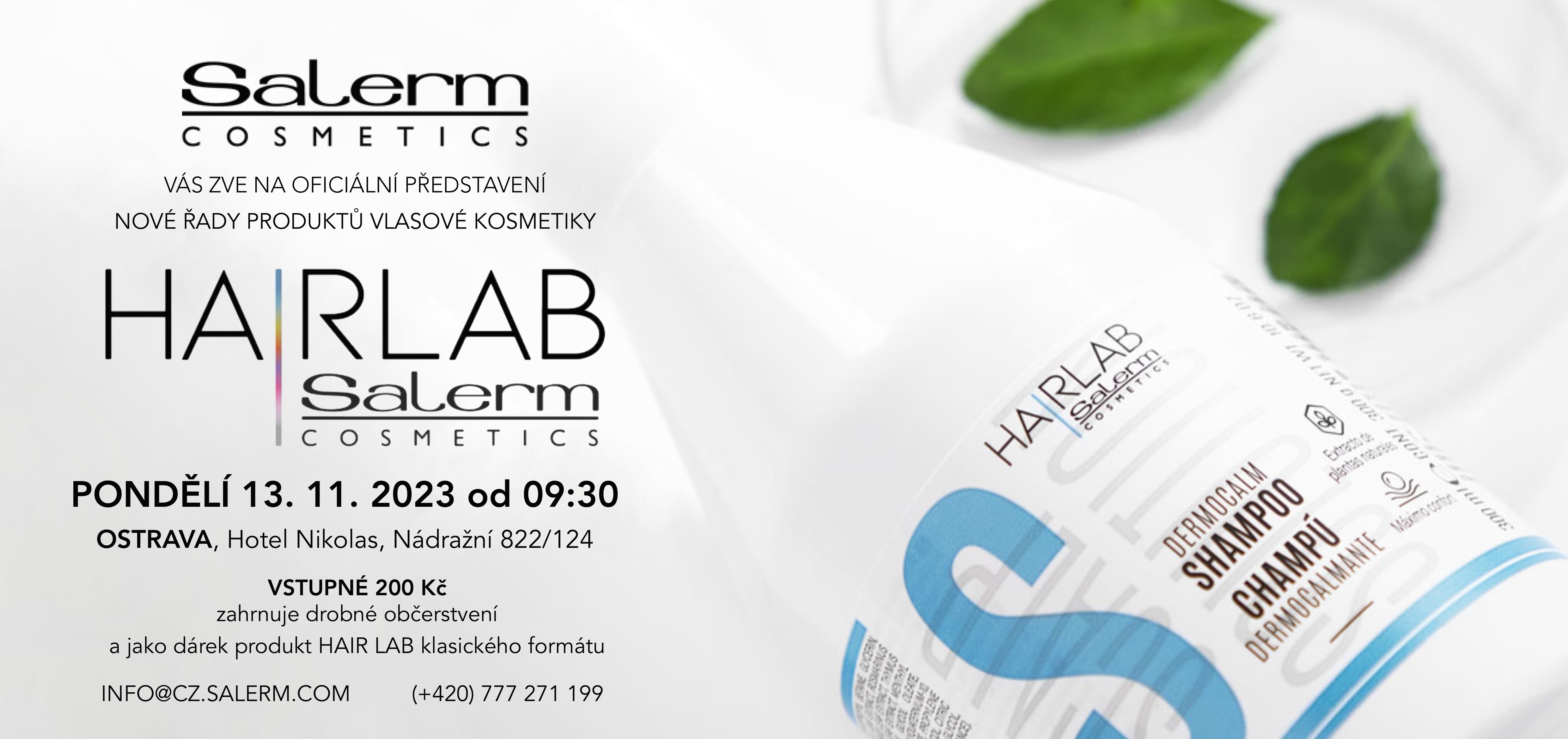 Salerm HAIR LAB představení v Česku
