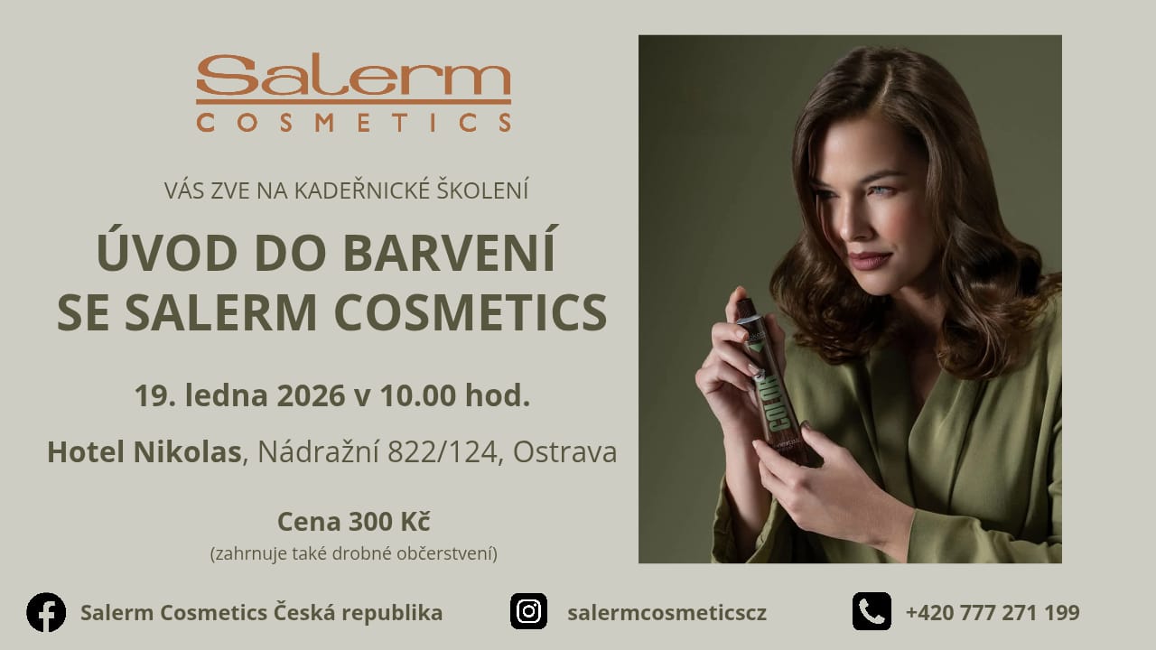 Seminář Salerm Cosmetics: Úvod do barvení se Salerm Cosmetics Ostrava 2026