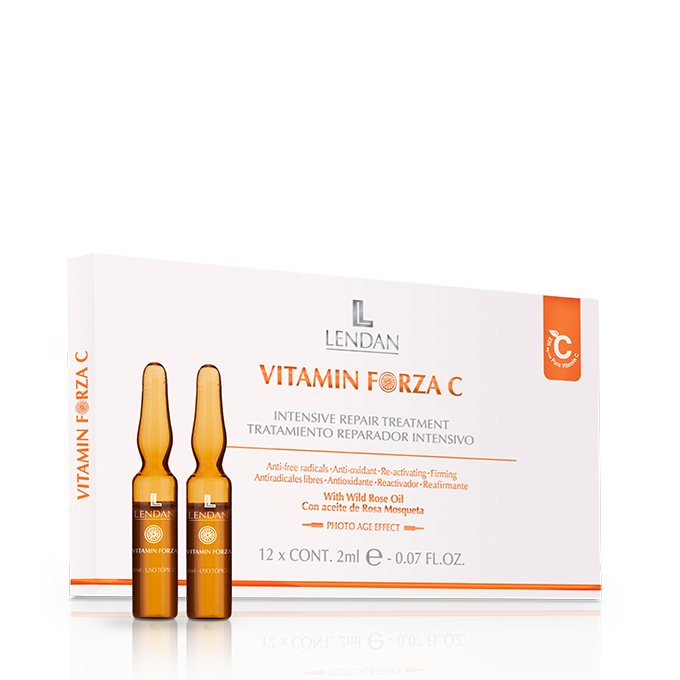 Lendan Vitamin Forza C intenzivní pleťová péče v ampuli 12 x 2 ml