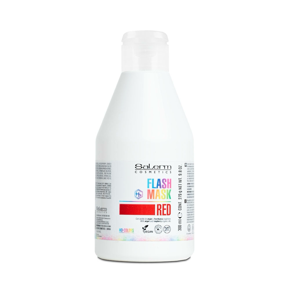 Salerm Flash Mask barvicí maska RED 300 ml