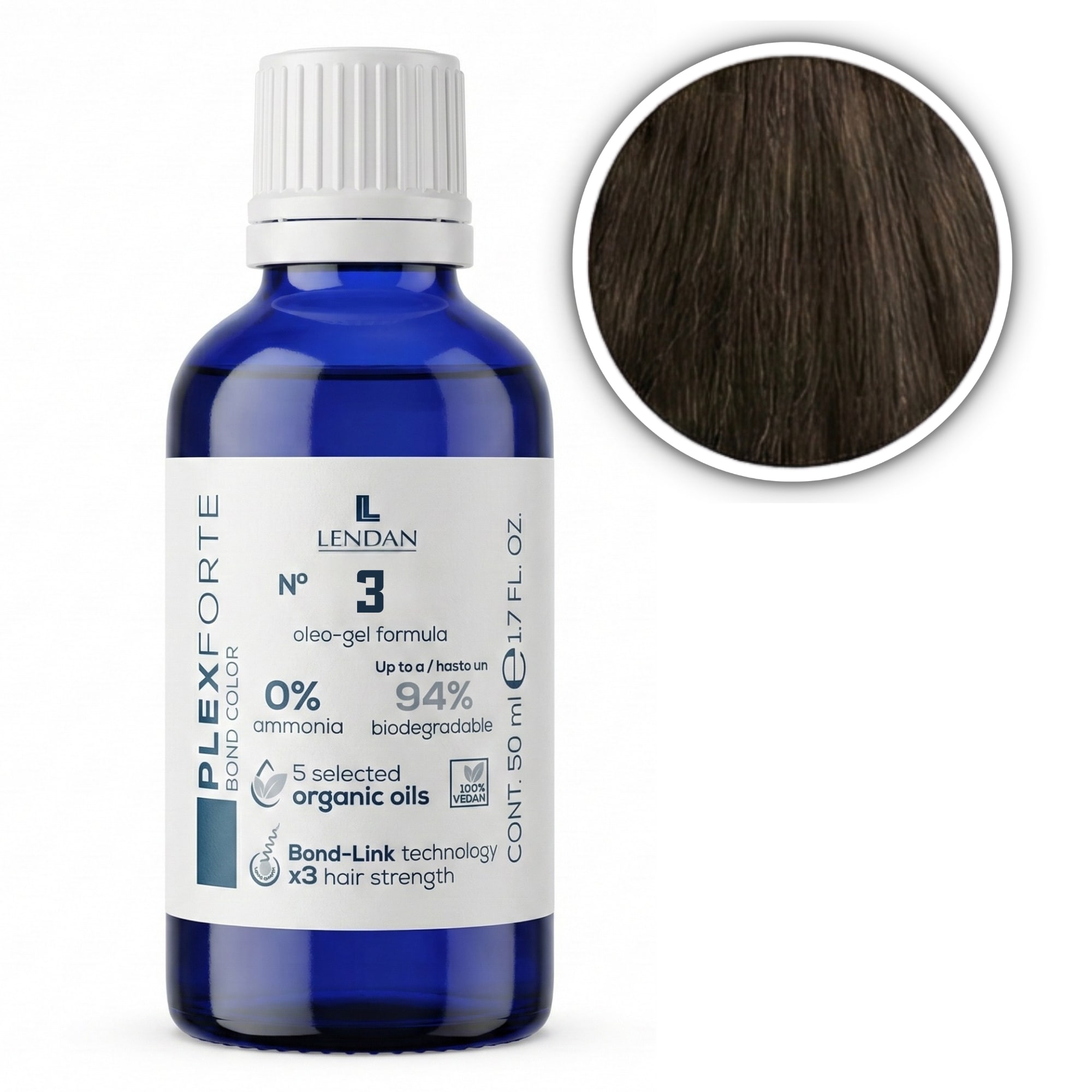 Lendan Bond Color Plex barva na vlasy 50 ml