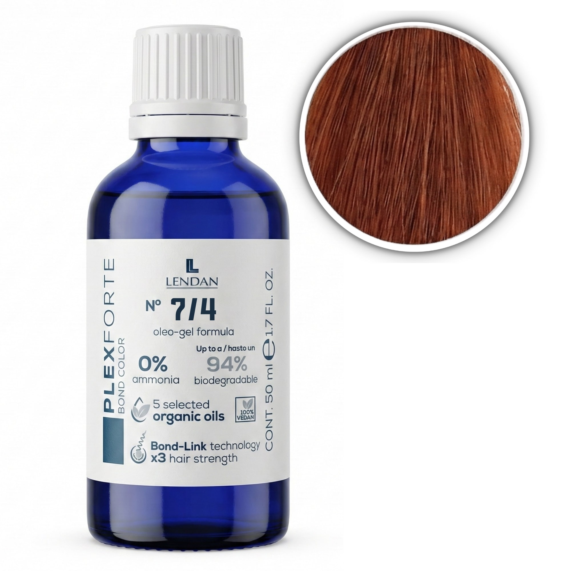 Lendan Bond Color Plex barva na vlasy 50 ml
