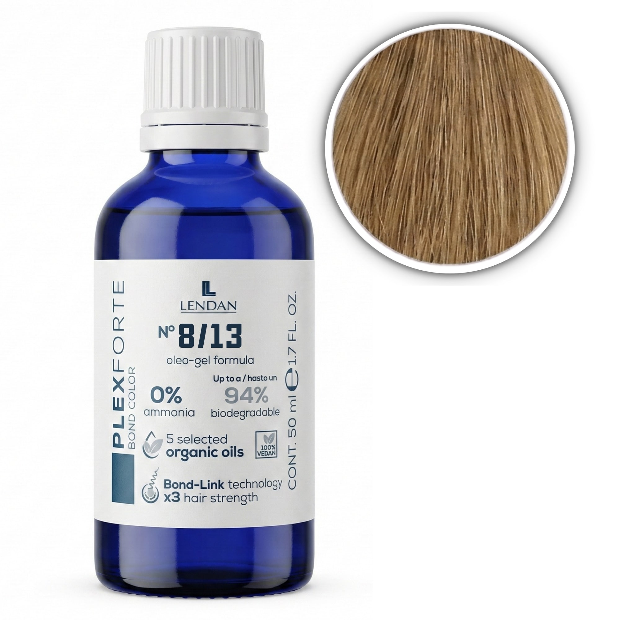 Lendan Bond Color Plex barva na vlasy 50 ml