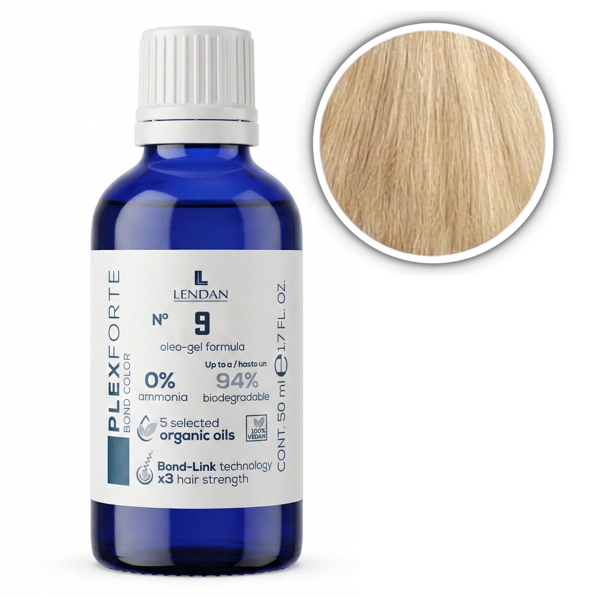 Lendan Bond Color Plex barva na vlasy 50 ml