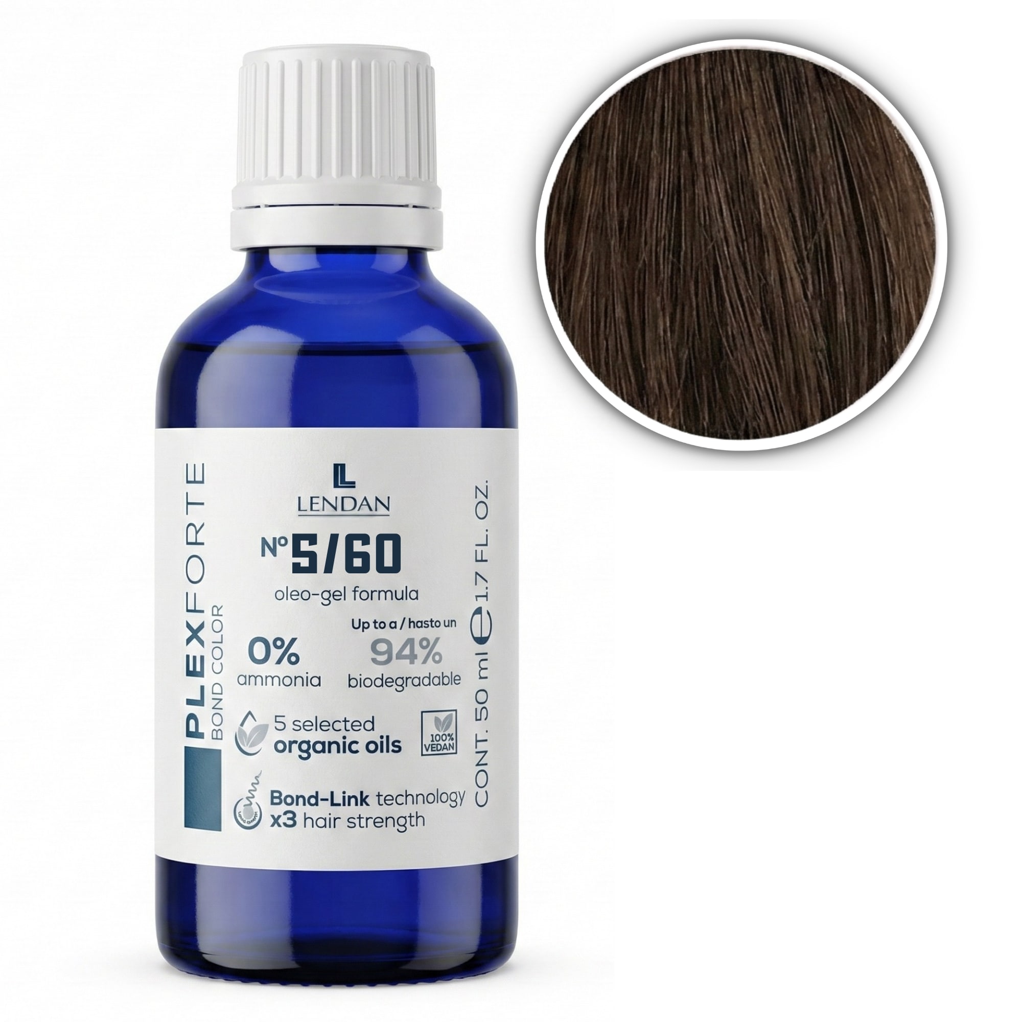 Lendan Bond Color Plex barva na vlasy 50 ml