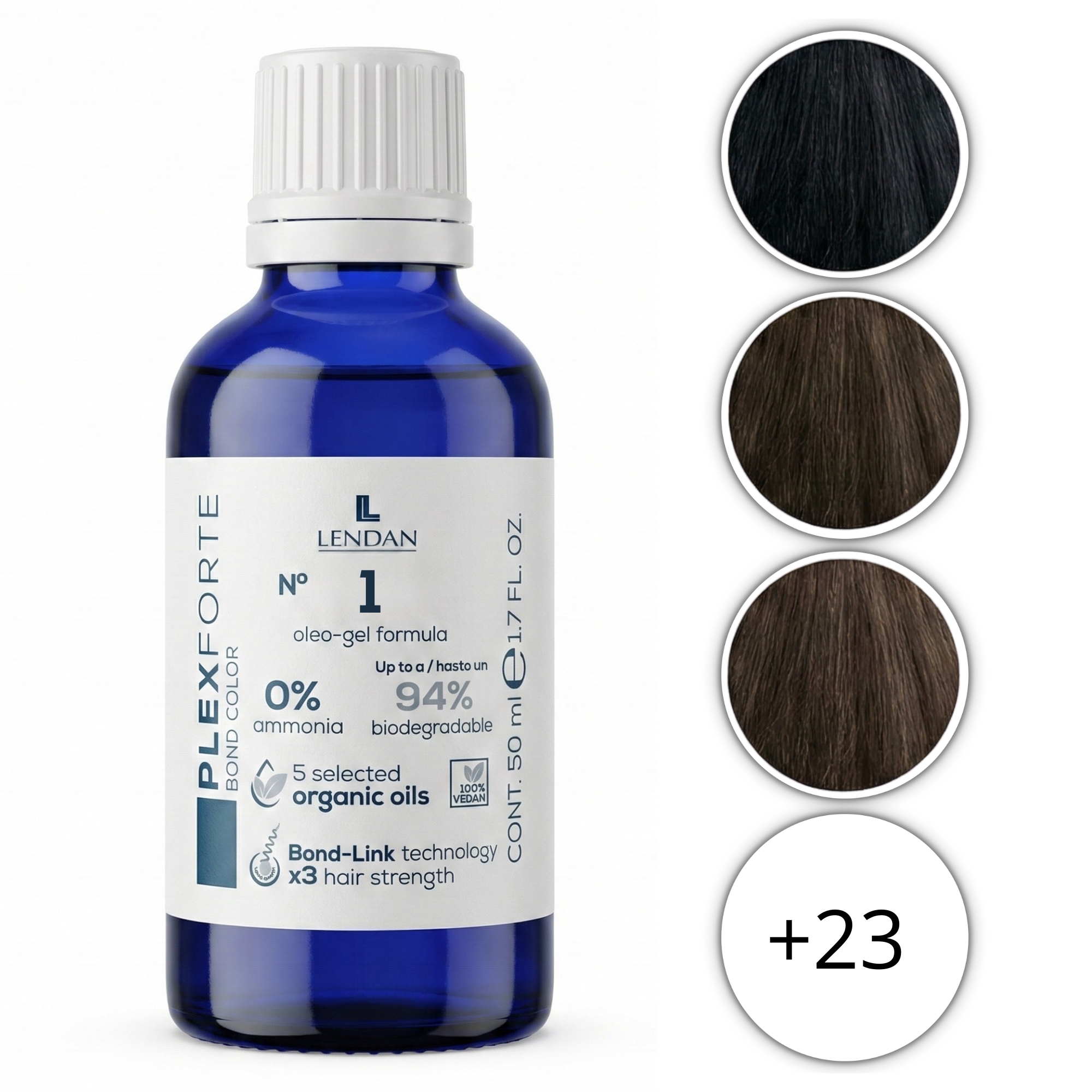 Lendan Bond Color Plex barva na vlasy 50 ml