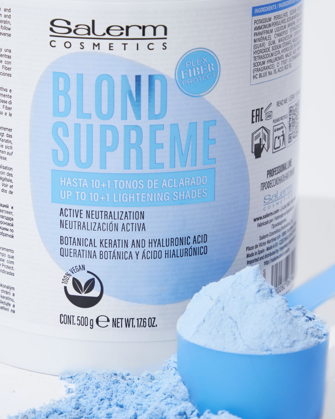 Salerm Blond Supreme zesvětlující prášek 500 g