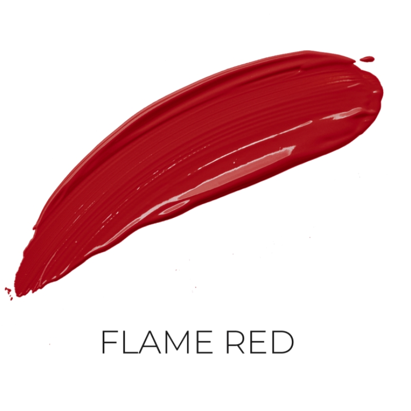 Salerm Beauty Line Perfect Matte matná tekutá rtěnka PM06 Flame Red 9 ml
