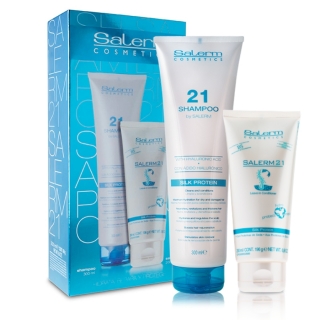 Salerm 21 Duo kosmetická sada pro hydrataci vlasů