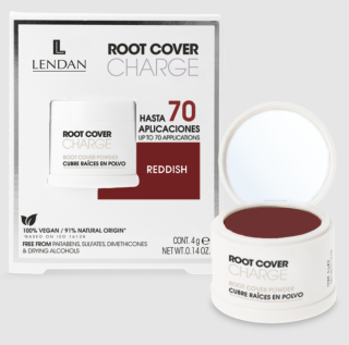 Lendan Root Cover pudr pro zakrytí odrostů a šedin REDDISH 4 g