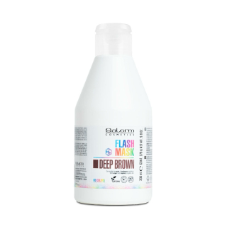 Salerm Flash Mask barvicí maska DEEP BROWN 300 ml
