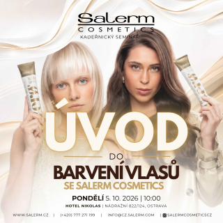 Školení ÚVOD DO BARVENÍ SE SALERM COSMETICS OSTRAVA 2026 | 5. 10. 2026