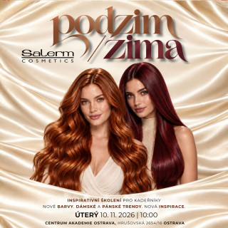 Školení PODZIM-ZIMA SE SALERM COSMETICS OSTRAVA 2026 | 10. 11. 2026